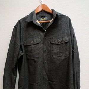 Cabela's Shirt/Jacket Heathered Black